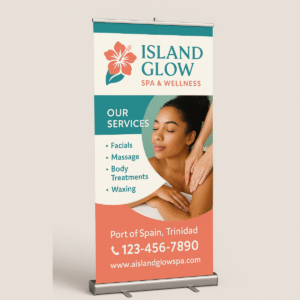 Business Banners with Stand